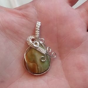 Polychrome Jasper pendant